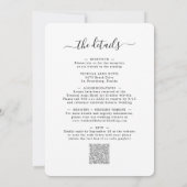 ユーカリ金ゴールドメタリック結婚すべて 招待状 (裏面)