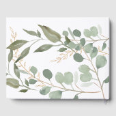 ユーカリ金ゴールド写真追悼式 ゲストブック (裏面)