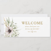 ユーカリ金ゴールド幾何ぶら下がった式シーティングヘッダー (裏面)