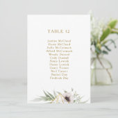 ユーカリ金ゴールド幾何学テーブル番号グラフ (スタンド正面)