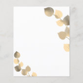 ユーカリ金婚式プログラム (裏面)