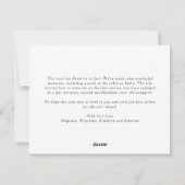 ユーカリ金箔メリークリスマスフォト シーズンカード (裏面)