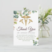 ユーカリ開花ドクター |ナースサンキューカード サンキューカード (スタンド正面)