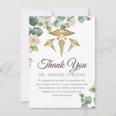 ユーカリ開花ドクター |ナースサンキューカード サンキューカード (正面)