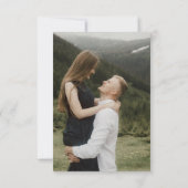 ユーカリ離れグリーの結婚QRコード写真 出欠カード (裏面)