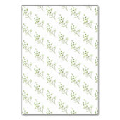 ユーカリ離れグリー結婚のテーブル番号 テーブルナンバー (裏面)