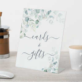 ユーカリ離れスグリーンシャワーカード&ギフト 台座サイン