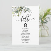 ユーカリ離れス結婚イベント座席表 招待状 (スタンド正面)