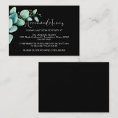 ユーカリ離れス・ブ結婚ラック宿泊施設 エンクロージャーカード (正面/裏面)