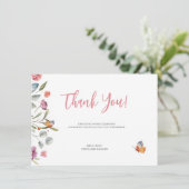 ユーカリ離れ花縁どサンキューカード サンキューカード (スタンド正面)