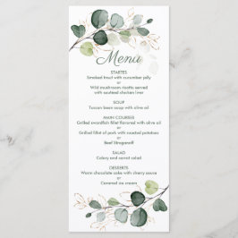 ユーカリ離れ金ゴールドズ結婚メニュー メニュー