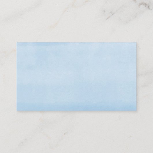 ユーカリ青い気球の赤ん坊のシャワーは、どれくらいの数を推測 エンクロージャーカード (裏面)