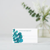 ユーカリ顧客アポイントメントカード 名刺 (スタンド正面)