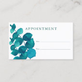 ユーカリ顧客アポイントメントカード 名刺 (正面)