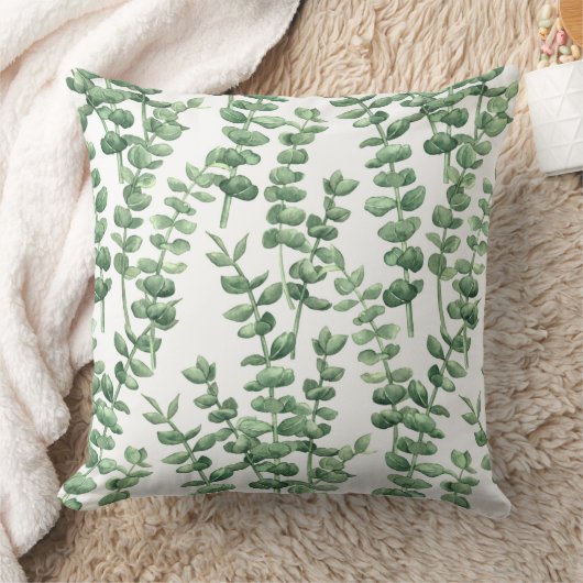 ユーカリ1 クッション (ブランケット)