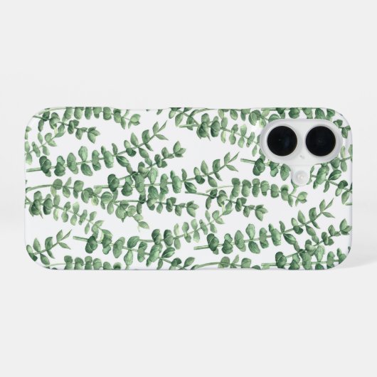 ユーカリ1 iPhone 16ケース (裏面横)