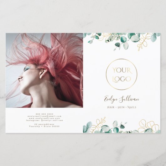 ユーカリ2折パンフレット (正面)