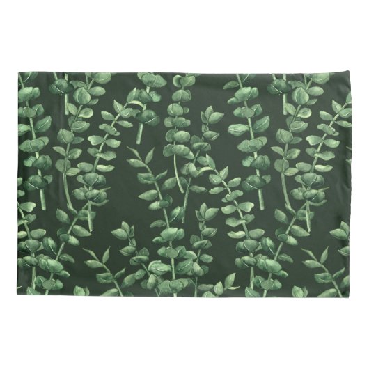 ユーカリ2 枕カバー (裏面)