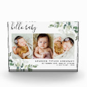 ユーカリ3フォトベビー誕生統計 フォトブロック (正面)