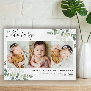 ユーカリ3フォトベビー誕生統計 フォトプラーク