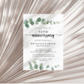 ユーカリ50周年結婚を祝う 招待状