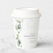 ユーカリ60th大人の誕生日パーティー 紙コップ (正面)