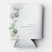 ユーカリ60th大人の誕生日パーティー 缶クーラー (正面)