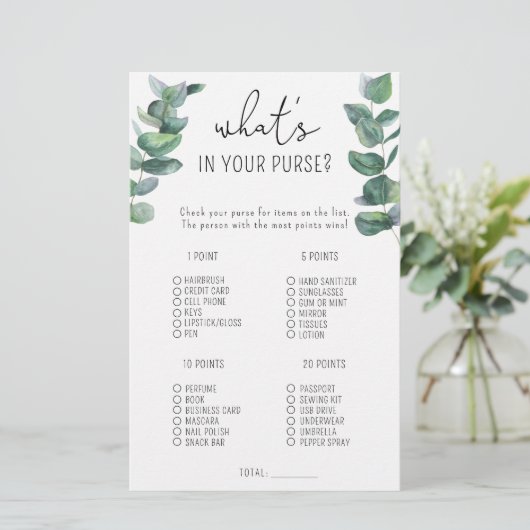 ユーカリ – あなたの財布のゲームの中に何がある (スタンド正面)