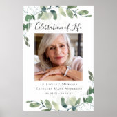 ユーカリ お別れのLife 写真 ウェルカムサイン ポスター (正面)