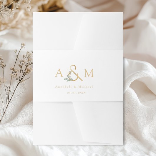 ユーカリ・アンパ結婚サンド 招待状ベリーバンド