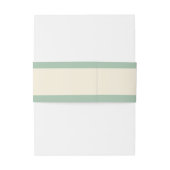 ユーカリ ウェディング ベリーバンド 招待状ベリーバンド (裏面例)