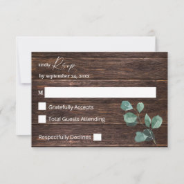 ユーカリ&ウッドグリーナリーノミール 出欠カード