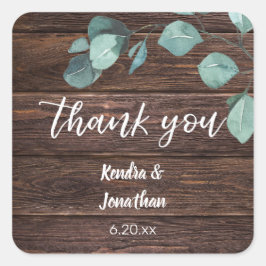 ユーカリ&ウッドグリーナリー スクエアシール