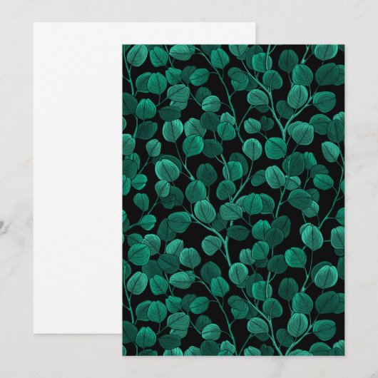 ユーカリ・オン・ブラック (正面/裏面)