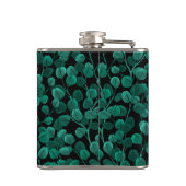 ユーカリ・オン・ブラック フラスク (裏面)