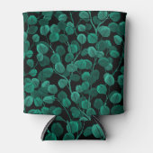 ユーカリ・オン・ブラック 缶クーラー (正面)