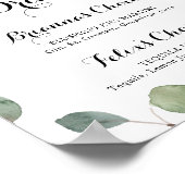 ユーカリ カリグラフィー シグネチャー ドリンク サイン (角)