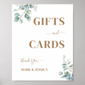 ユーカリ・ギフト&カードサイン ポスター (正面)