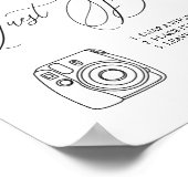 ユーカリ・グリーナリー写真ゲストブックサイン・ポスター ポスター (角)