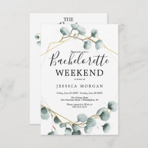 ユーカリ・グリーナリー・バチェロレッテ招待状・カード 招待状