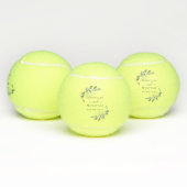 ユーカリ・グリーナリー・モノグラム結婚ズ テニスボール (マルチ)