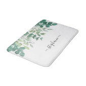 ユーカリ・グリーナリー・モノグラム  バスマット (アングル)