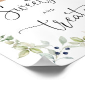 ユーカリ・グリーナリー・リトル・ベア・スイーツとお菓子 ポスター (角)