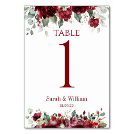 ユーカリ・グリーナリ結婚ーズ テーブルナンバー