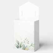 ユーカリ・グリーナリ結婚ー水彩 フェイバーボックス (オープン)