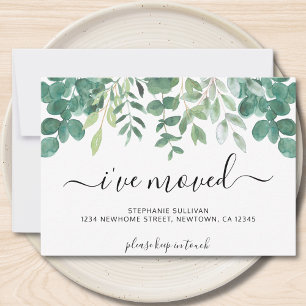 ユーカリ・グリーン私が動いた 案内状