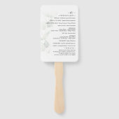 ユーカリ・グリーン結婚リーの式典 ハンドファン (裏面)