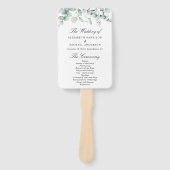 ユーカリ・グリーン結婚リーの式典 ハンドファン (正面)