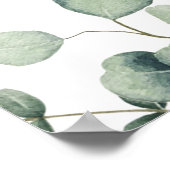 ユーカリ・グリーン結婚リーへようこそ ポスター (角)