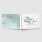 ユーカリ・グリーン結婚リー ゲストブック (全面)